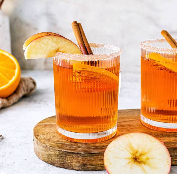 Hot Aperol Cidre - das perfekte Herbstgetränk
