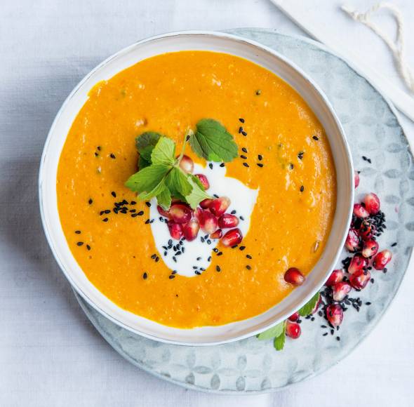 Orientalische Linsensuppe