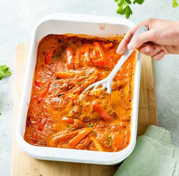 Paprika-Rahm-Schnitzel