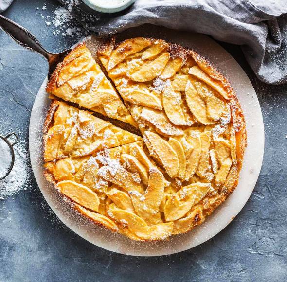 Toskanischer Apfelkuchen