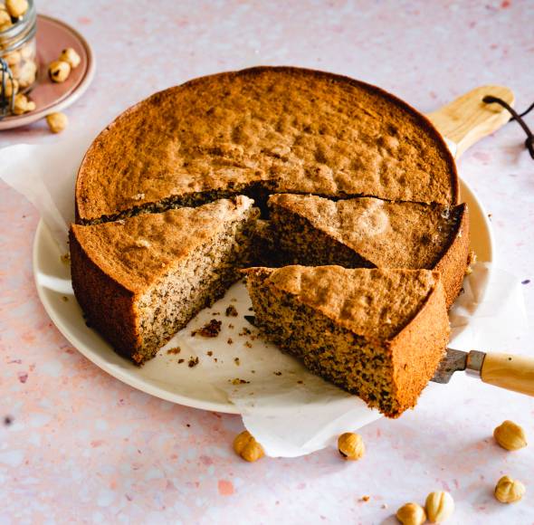 3-Zutaten-Nusskuchen ohne Mehl