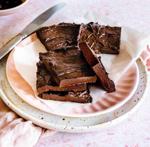 5-Zutaten-Brownies ohne Backen