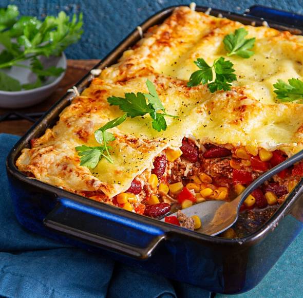 Chili-Lasagne