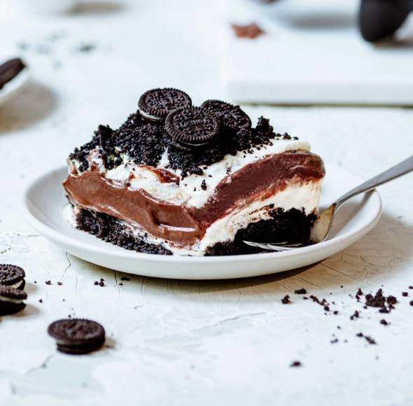 Schoko-Lasagne mit Oreos