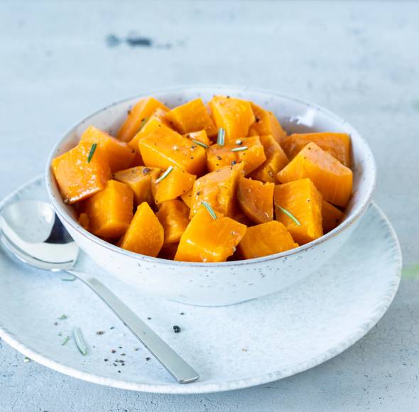 Süßkartoffeln garen