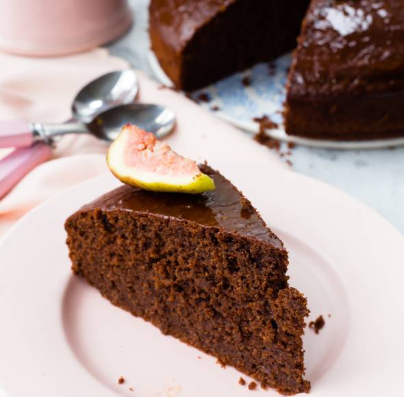 Schokoladenkuchen, vegan & glutenfrei