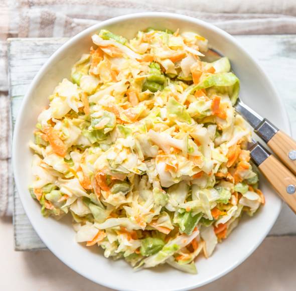 Coleslaw nach amerikanischem Originalrezept