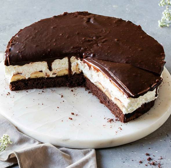 Schoko-Bananen-Torte