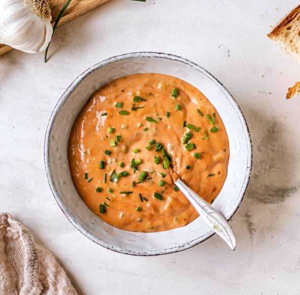 Geröstete Knoblauch-Soße