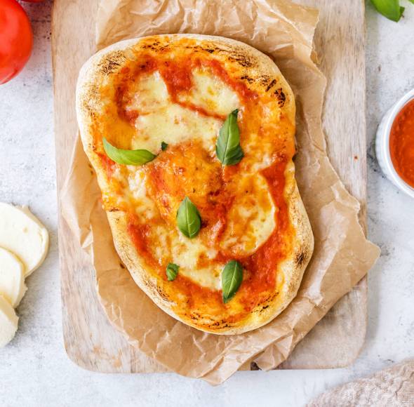 Pinsa Tomate-Mozzarella