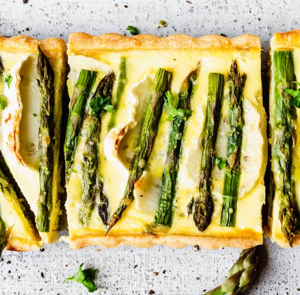 Spargelquiche