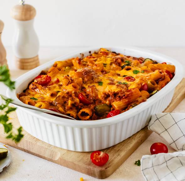 Big Mac Nudelauflauf