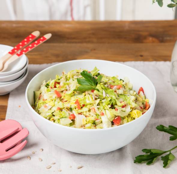 Ratz-Fatz-Eisbergsalat