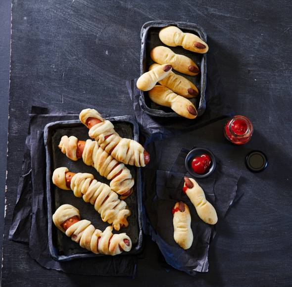 Halloween – Mumien und Finger