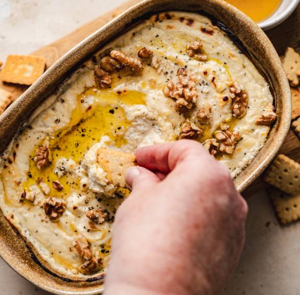 Honig-Feta-Dip
