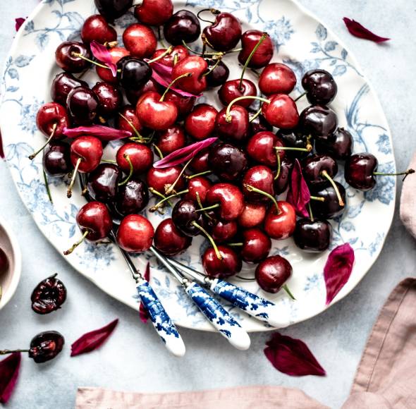 Kirschen entsteinen