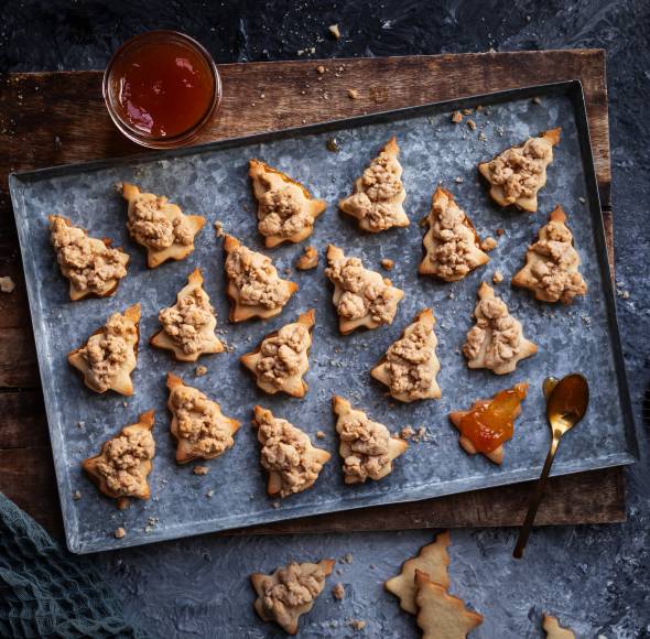 Tännchen mit Knusperstreuseln