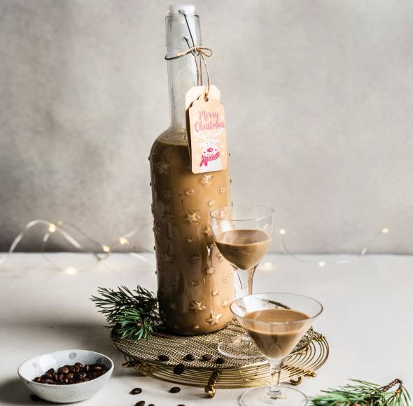 Kaffee-Sahne-Likör – „Restefest für Eigelb!“