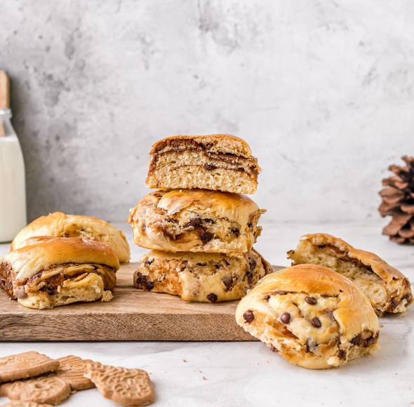 Spekulatius-Brötchen