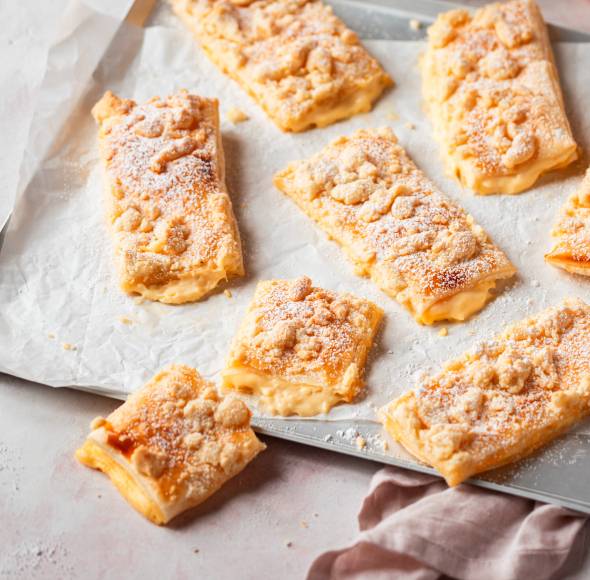 Vanille-Streusel-Kissen