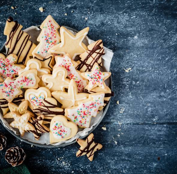 Vegane Ausstechplätzchen