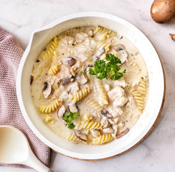 Puten-Frischkäse-Topf