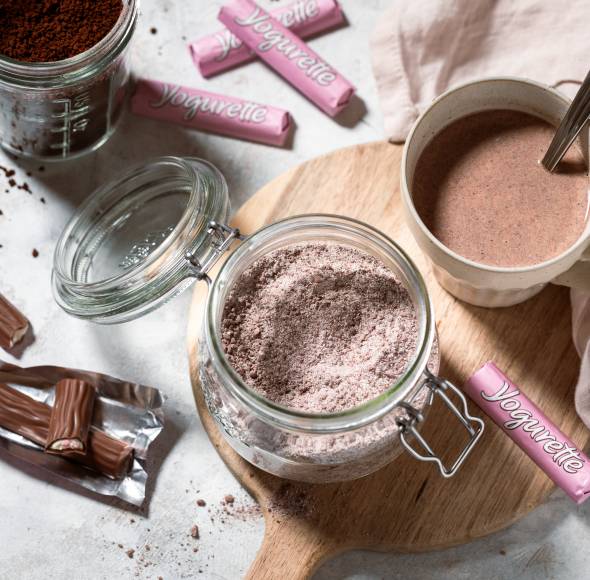 "Yogurette„-Cappuccino-Pulver