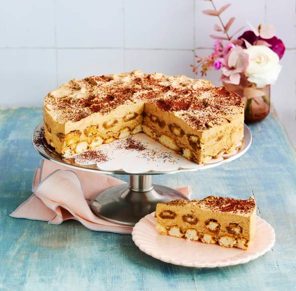 Schnelle Eiskaffee-Torte