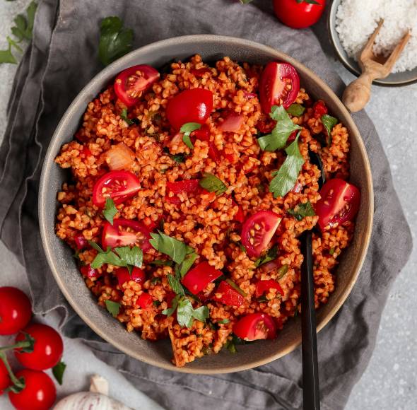 Türkischer Bulgursalat