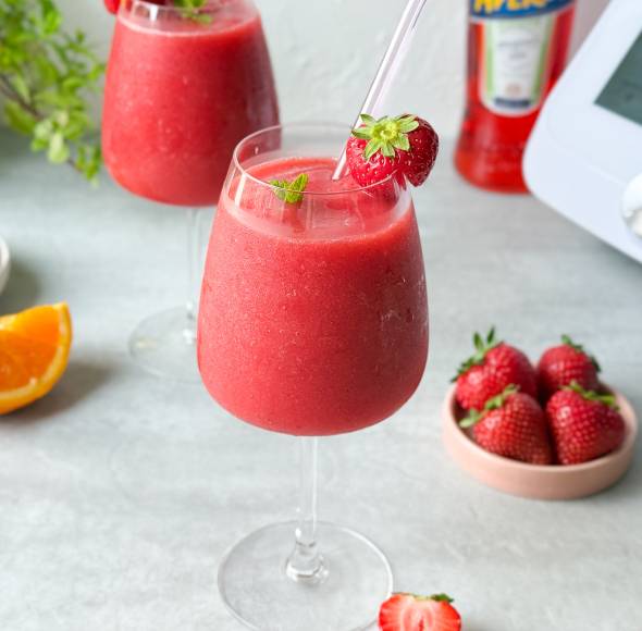 Frozen Erdbeer Aperol