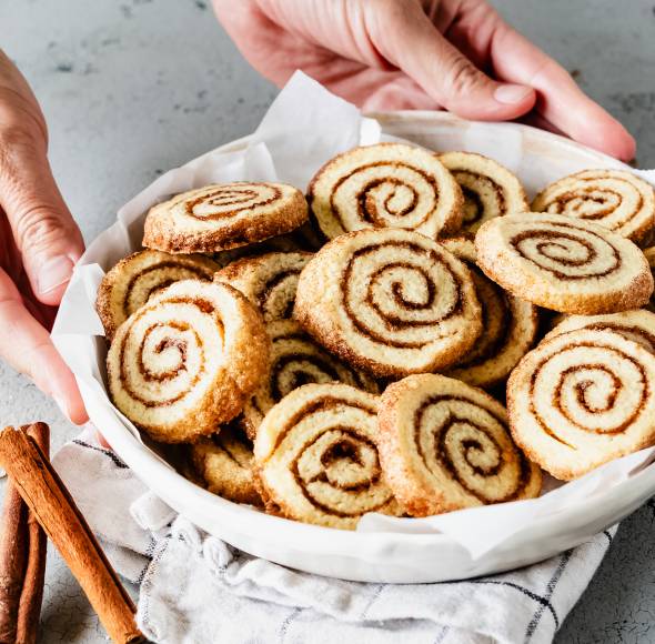 Zimtschnecken Kekse