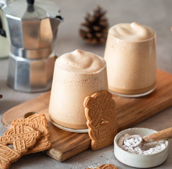 Fluffiges Spekulatius-Wölkchen