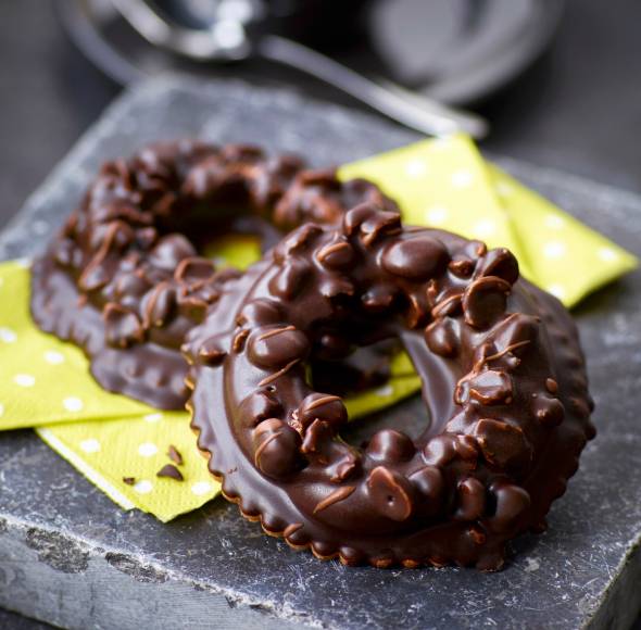 Haselnuss Nougatringe