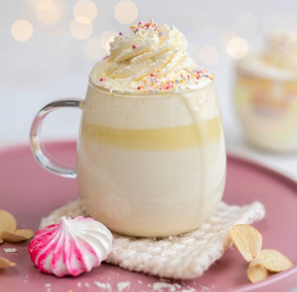 Weiße Eierlikör-Schokolade