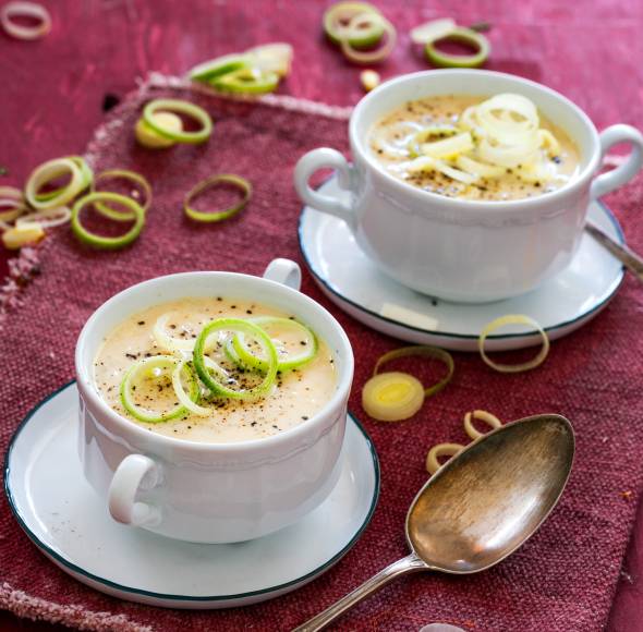 Käse Lauch Suppe
