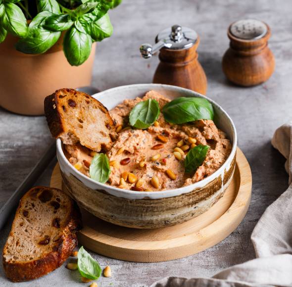 Antipasti-Creme wie vom Wochenmarkt