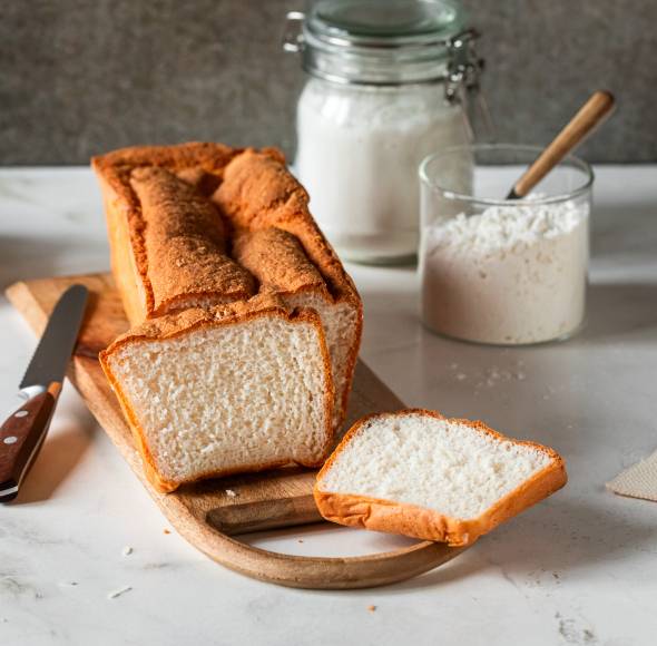 Glutenfreies Toastbrot