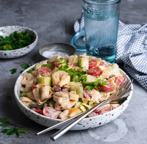 Tortellini-Salat à la Subway-Sandwich