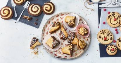 Gefüllte Butterplätzchen