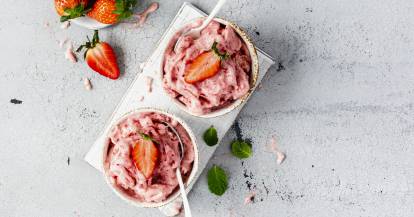Erdbeer-Nicecream