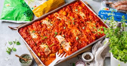 Stressfreier Ofenlachs XXL für deine Gäste