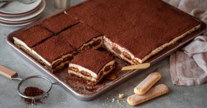Tiramisu in Partymenge