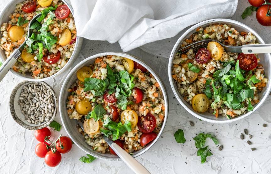 Ratzfatz-Gemüsesalat