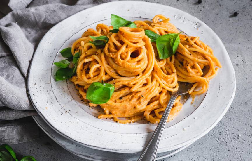 Spaghetti mit 5-Zutaten-Soße