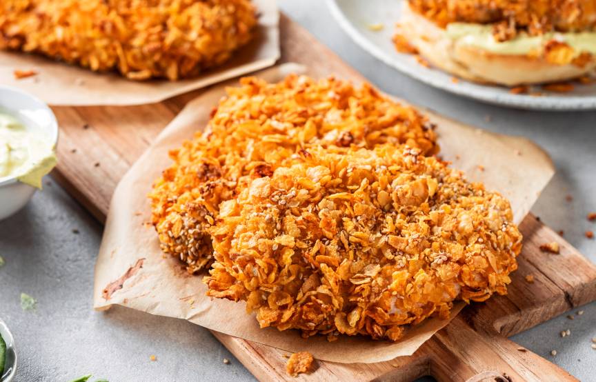 Crunchy Chicken Burger Pattys