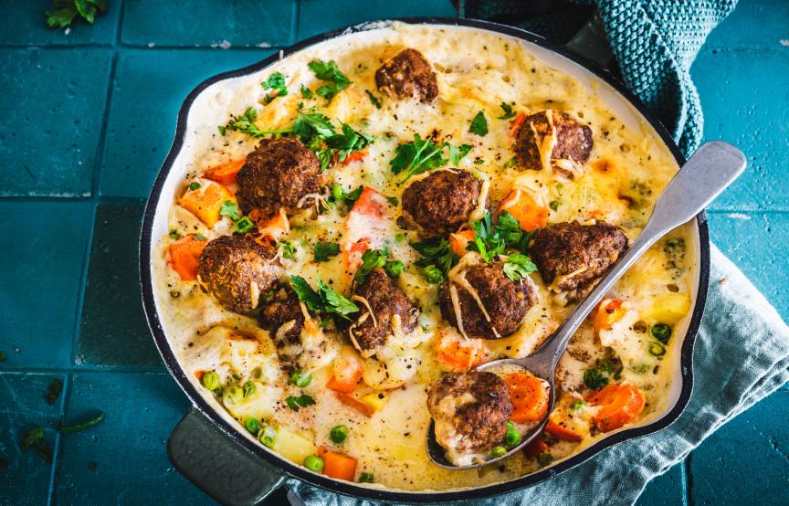 Wikinger-Auflauf mit dem Monsieur Cuisine