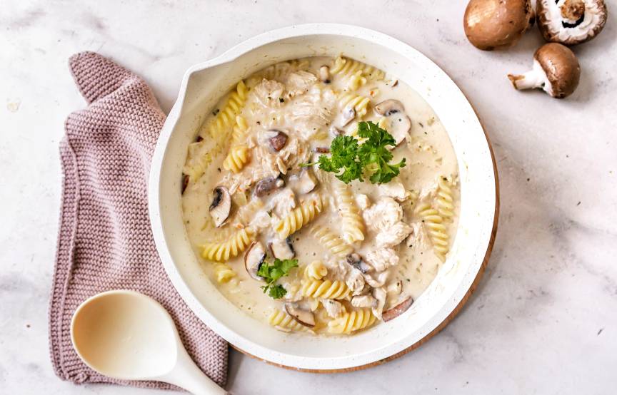 Puten-Frischkäse-Topf