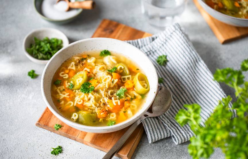 Buchstabensuppe für die Seele
