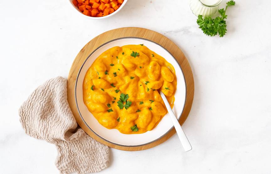 15-Minuten-Gnocchi mit Kürbis