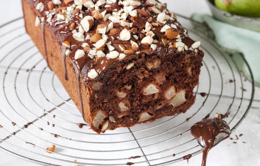 Birnen-Schokokuchen mit dem Monsieur Cuisine | ZauberMix